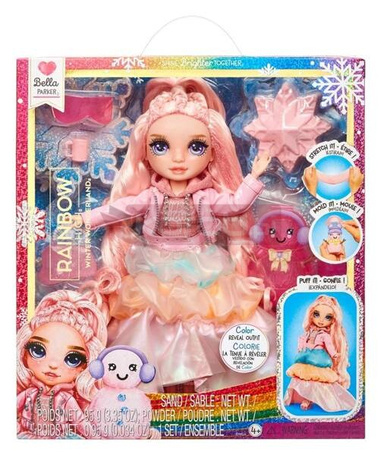 Rainbow High Winter Wonderland Doll- Bella (Pink)