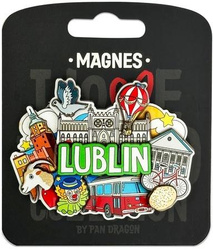 Magnes I love Poland Lublin ILP-MAG-C-LUB-34