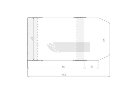 Okładka regulowana 235x390mm (50szt)