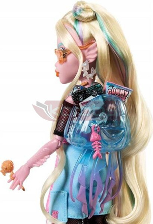 LALKA MONSTER HIGH Lagoona Blue + zwierzątko rybka Neptuna HXH75