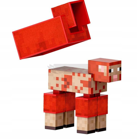 MINECRAFT DIAMOND LEVEL Poziom diamentowy, figurka z gry OWCA JCV22