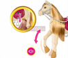 BARBIE KONIK KOŃ INTERAKTYWNY tańczy, z dźwiękami + akcesoria do stylizacji HXJ42