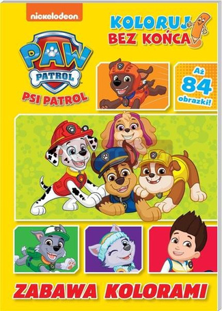 Psi Patrol. Koloruj bez końca cz.3 Zabawa koloram