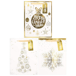 Torba prezentowa Święta 18x23x10cm mix STRIGO