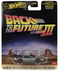 HOT WHEELS PREMIUM POP CULTURE BACK TO THE FUTURE 3 JBL76 Time Machine 1955