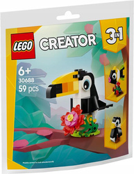 LEGO CREATOR 30688 Tropikalny tukan 3w1 POLYBAG