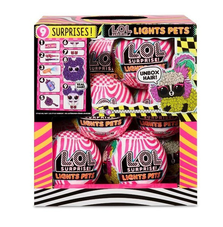 LOL Surprise Lights Pets Asst in PDQ (12szt)