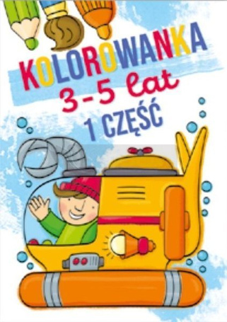 Kolorowanka 3-5 lat cz.1