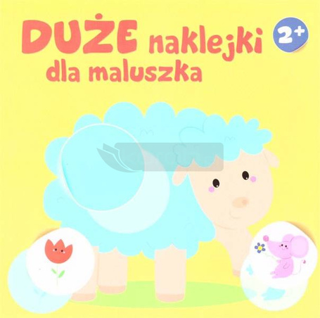 Duże naklejki dla maluszka 2+ - Owieczka