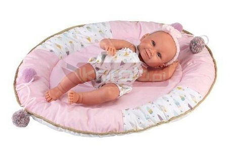 Lalka winylowa bobas Nica w kokoniku 40cm