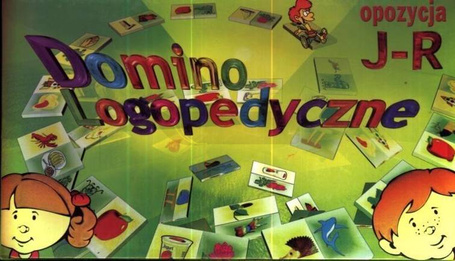 Domino logopedyczne J-R SAMO-POL
