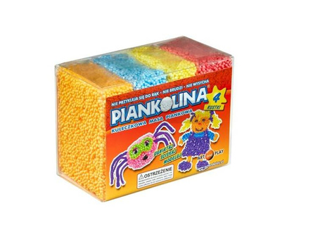 Piankolina 4 kostki pomarańczowa