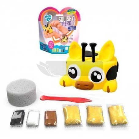 Zestaw lekkiej ciastoliny piankolina Squishy Raff