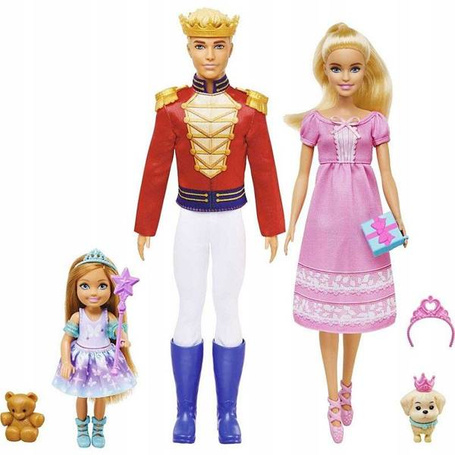 Lalka Barbie Rodzina królewska GXD61