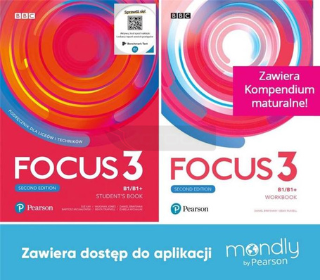 Focus 3 2ed SB + WB + dostęp Mondly