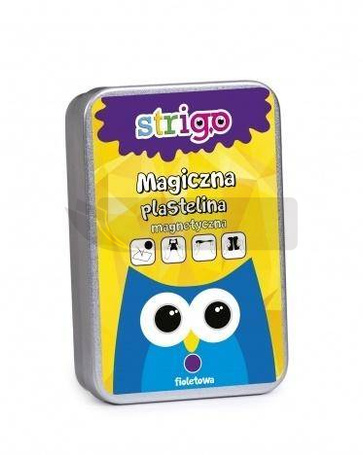 Magiczna plastelina - magnetyczna fioletowa STRIGO