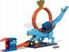 HOT WHEELS ZESTAW TORÓW PĘTLA T-REXA + autko HKX42