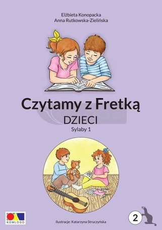 Czytamy z Fretką cz.2 Dzieci. Sylaby 1