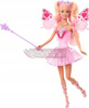 LALKA BARBIE WRÓŻKA z magiczną różdżką, magiczna zmiana koloru JCP76