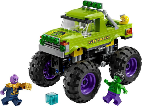 LEGO MARVEL 76312 MONSTER TRUCK HULKA KONTRA THANOS zestaw klocków +8 lat
