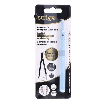 Cyrkiel automatyczny niebieski