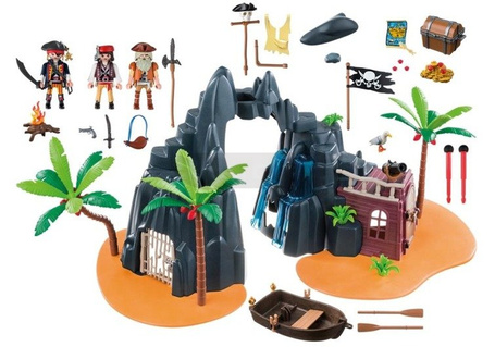 PLAYMOBIL 6679 Piracka wyspa skarbów