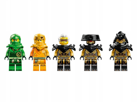 LEGO NINJAGO 71794 DRUŻYNA MECHÓW NINJA LLOYDA I ARINA zestaw klocków +9