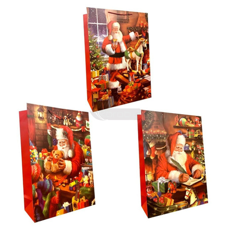 Torebka prezentowa XXL Boże Narodzenie szerokie