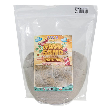 Piasek dynamiczny naturalny Doypack 5kg TUBAN