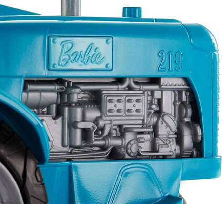 Lalka Barbie Traktor z przyczepą GFF49