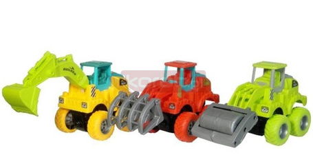 Traktor budowlany z narzędziem MIX