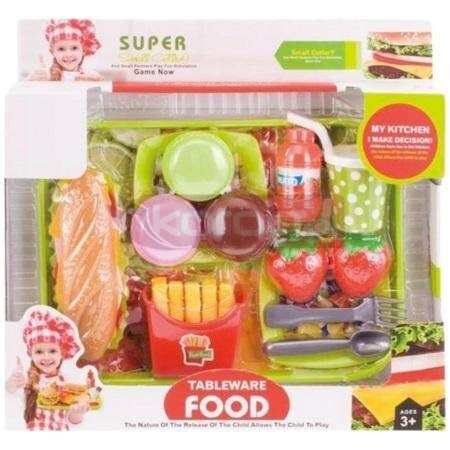 Zestaw kuchenny jedzenie