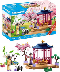 PLAYMOBIL City Life 71762 Azjatycki ogród z pandami, dla dzieci +4 lata