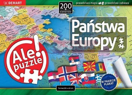 Puzzle - Państwa Europy