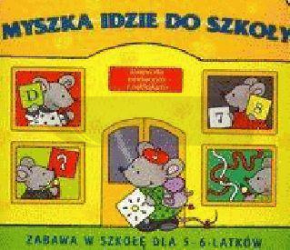 Zabawa w szkołę. Myszka idzie do szkoły - Skrzat