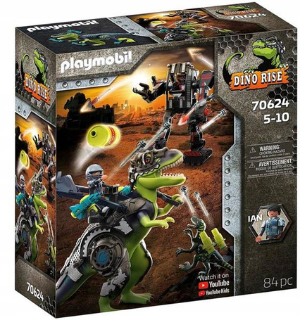 PLAYMOBIL 70624 T-REX WALKA GIGANTÓW