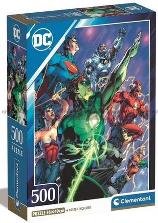 Puzzle 500 Compact Dc Comics Justice League