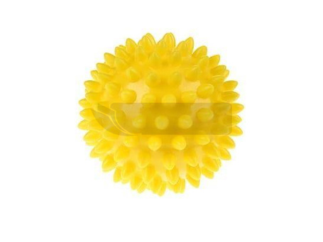 Piłka rehabilitacyjna żółta 6,6cm