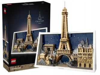 LEGO ARCHITECTURE 21064 Paryż miasto miłości, zestaw klocków +18 lat