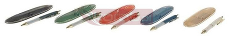 Długopis w etui niebieski