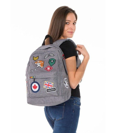 Plecak CoolPack 89517CP Cross Badges Grey