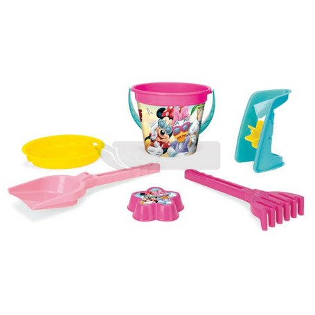 Komplet do piasku Myszka Minnie 6 elementów