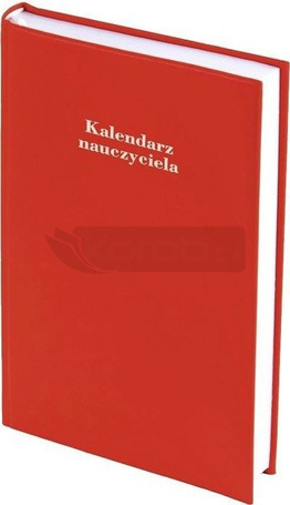 Kalendarz Nauczyciela A5 2017/2018 Albit T czerw.