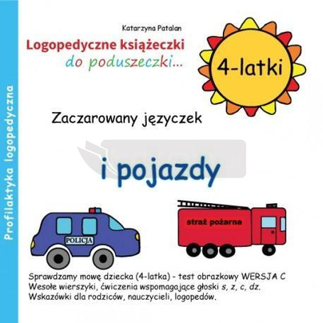 Zaczarowany języczek i pojazdy 4 latki