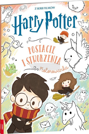 Harry Potter. Postacie i stworzenia. Kolorowanka