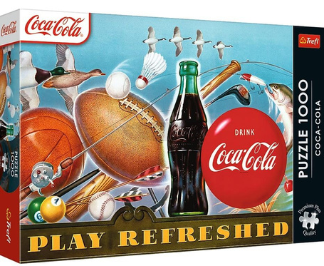 Puzzle 1000 Coca-Cola: Chwila orzeźwienia TREFL