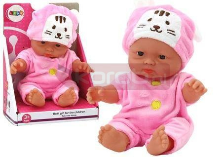 Lalka bobas różowe ubranko