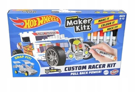 HOT WHEELS MAKER KITZ DO SKŁADANIA I MALOWANIA zestaw kreatywny +6 lat 8989