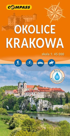 Mapa - Okolice Krakowa 1:45 000