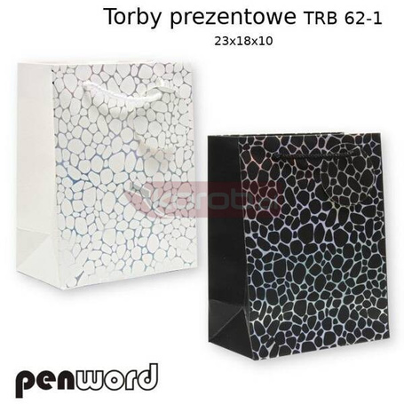 Torebka prezentowa 23x18x10cm MIX